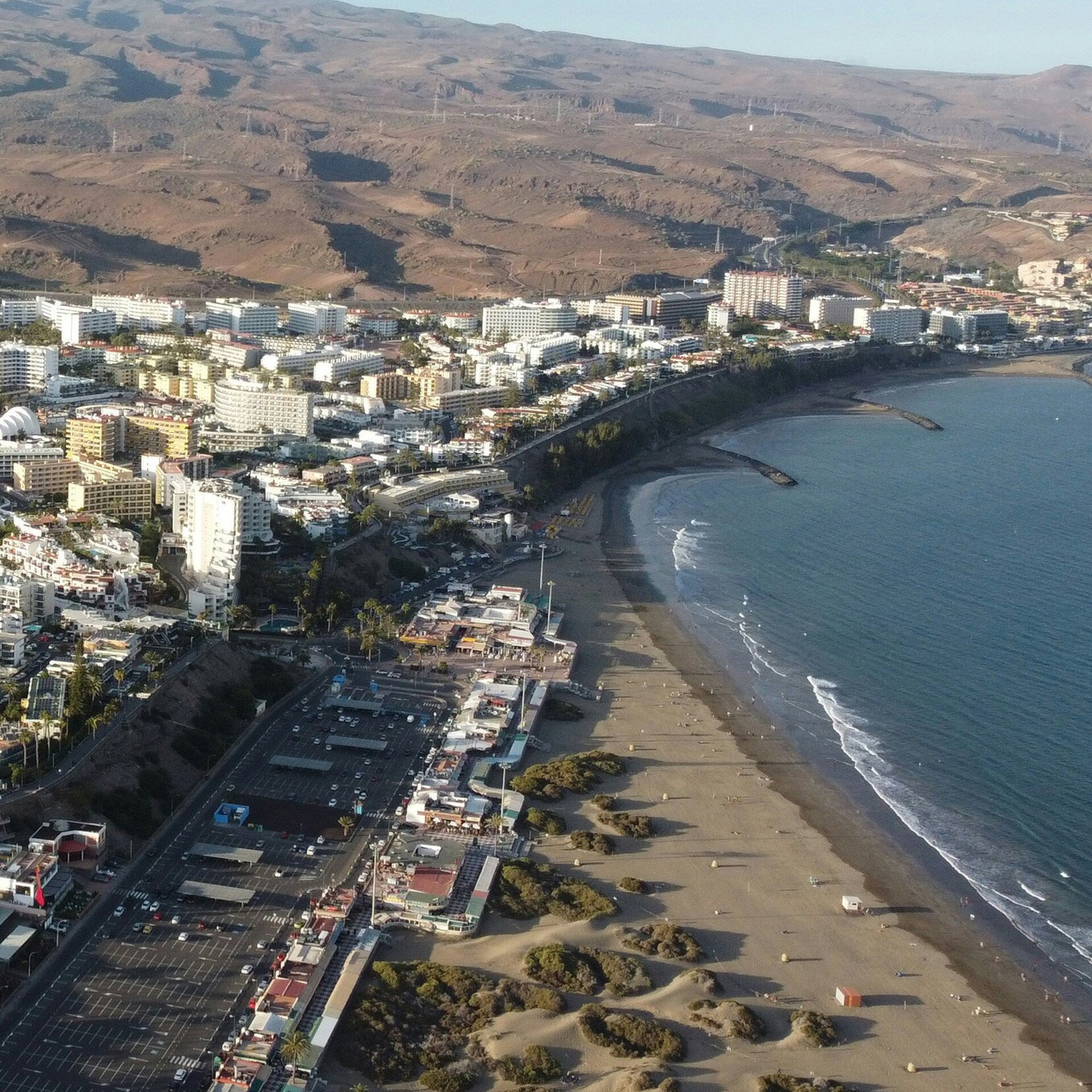 Luftaufnahme von Gran Canaria